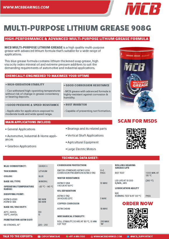 گریس MCB 908G