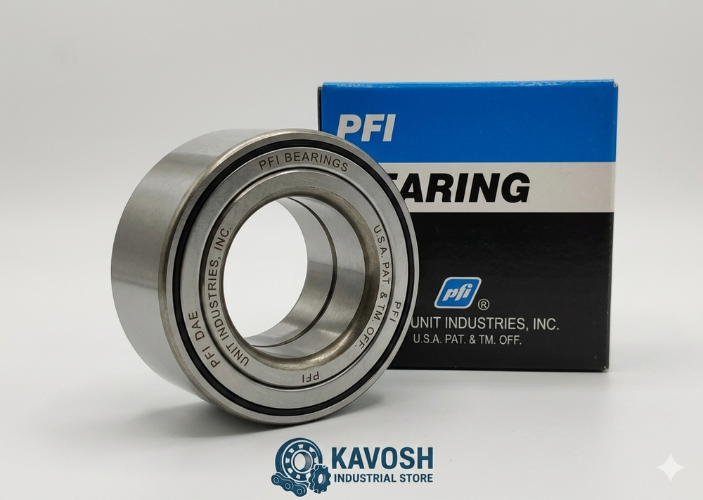 PW45800045CS - PFI - بلبرینگ فوق‌تخصصی، فوق‌عریض و دو ردیفه چرخ جلو انواع خودرو (کد فنی اصیل چرخ شاسی‌بلندها، کراس‌اوورها و سدان‌های لوکس وارداتی)