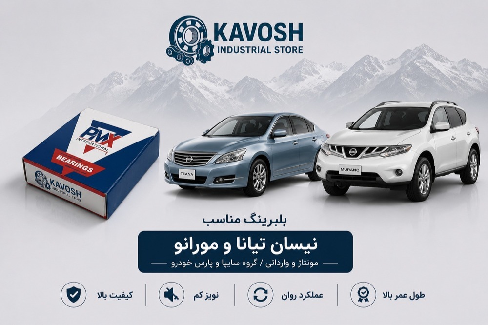 بلبرینگ دینام کوچک نیسان تیانا و مورانو پی ام ایکس کد 6202-2RS C3-PMX