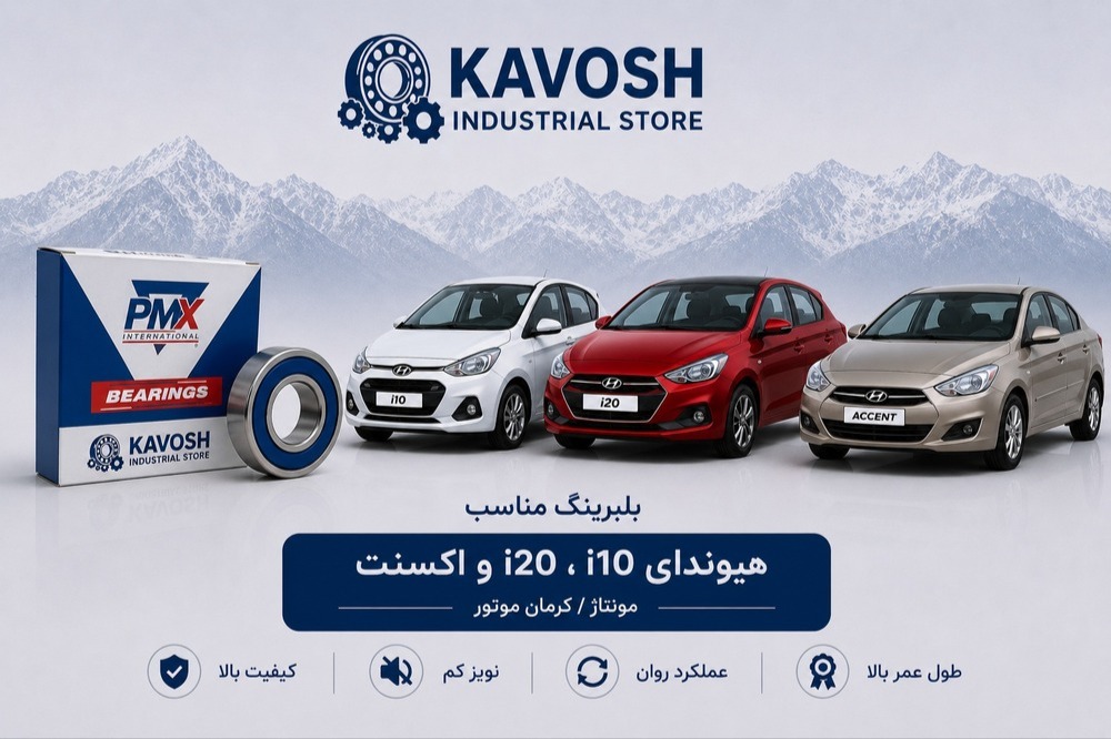 بلبرینگ دینام کوچک هیوندای i20 پی ام ایکس کد 6202-2RS C3-PMX