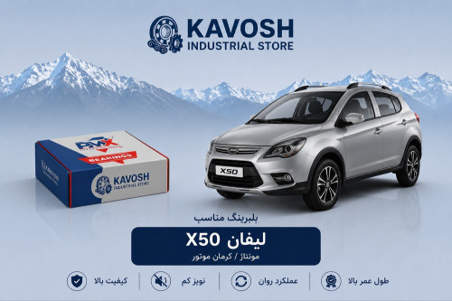بلبرینگ دینام بزرگ لیفان X50 پی ام ایکس کد 6303-2RS C3-PMX