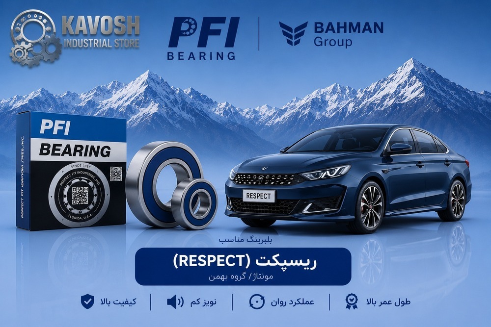 بلبرینگ چرخ جلو ریسپکت پی اف آی کد PW42800045CS