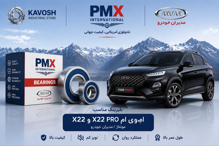 بلبرینگ دینام بزرگ ام وی ام X22 و X22 پرو پی ام ایکس کد 6303-2RS C3-PMX