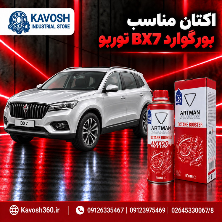 اکتان مناسب بورگوارد BX7 توربو